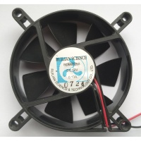 Ventilator 80x80x25 12VDC 2-pins / Ruilian Science RDM8025S ROND
